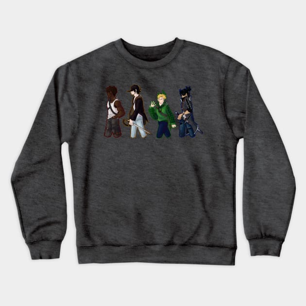 The Boys (Line) Crewneck Sweatshirt by Nic Stylus